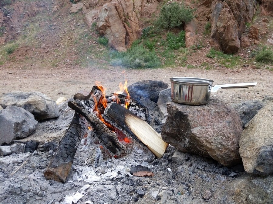 best pot to boil water camping
